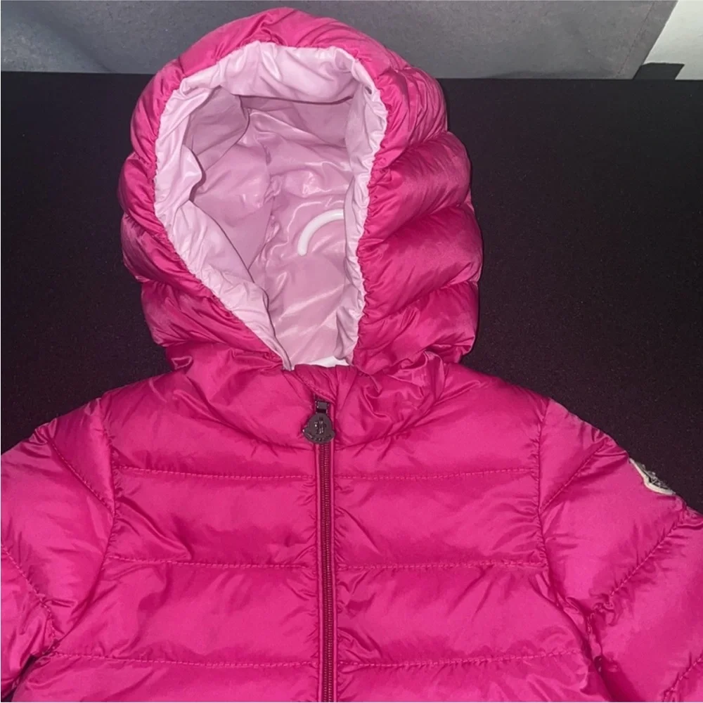 Moncler pink baby coat - Picture 6 of 6